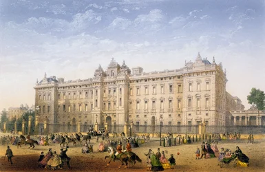 Buckingham Palace, ca. 1862